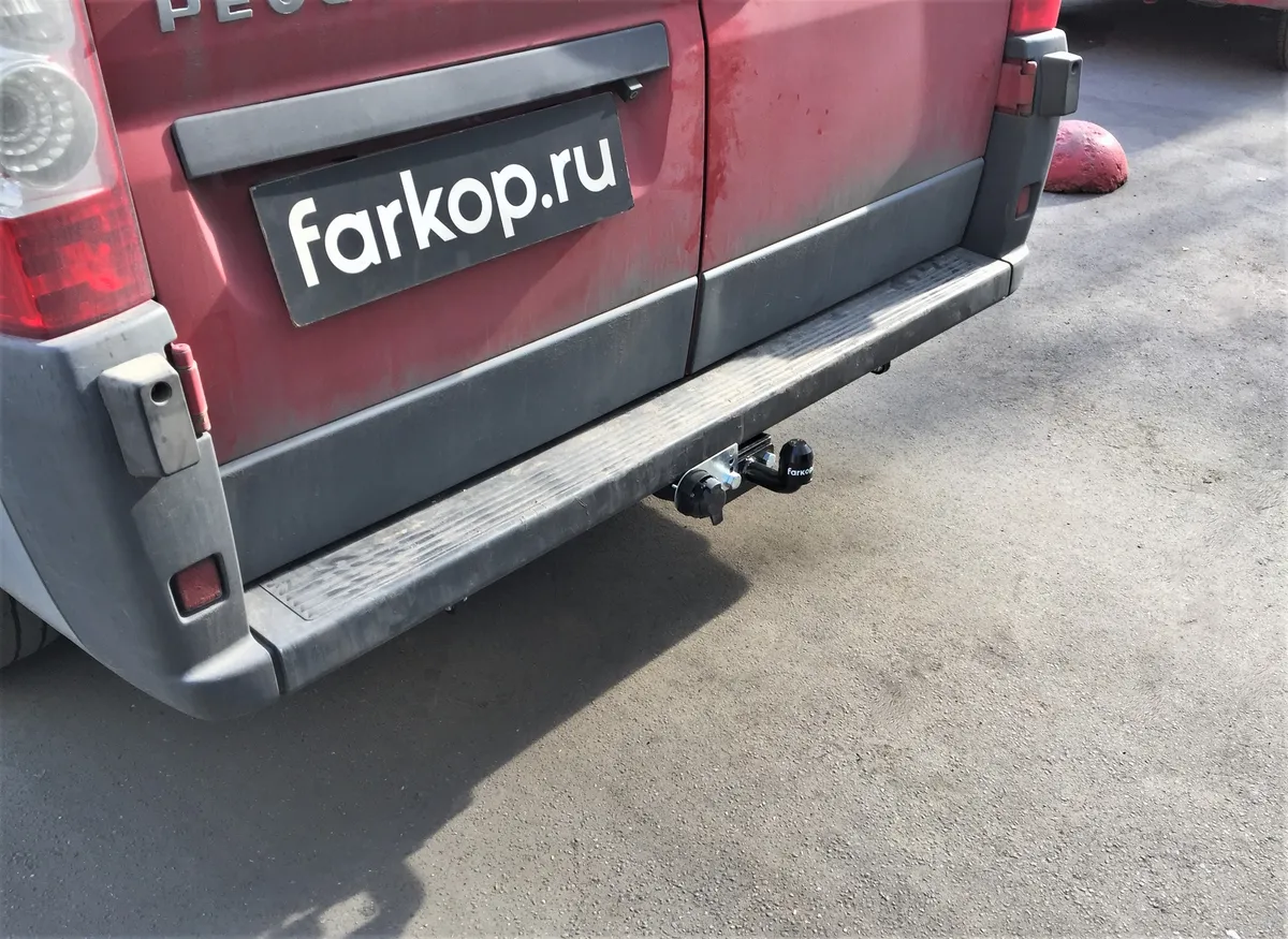 Фаркоп Лидер Плюс для Peugeot Boxer (L1,L2,L3) 2006- P107-FC в Краснодар