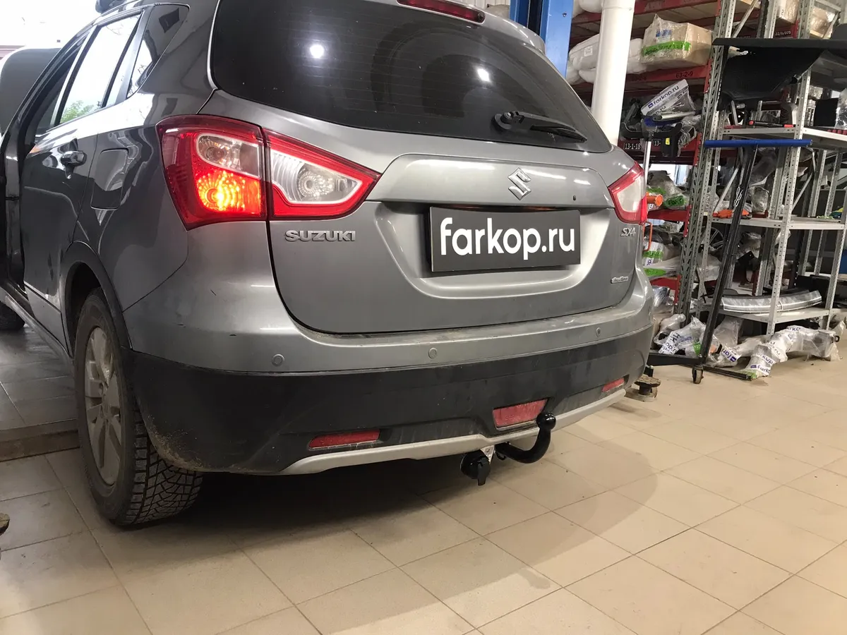 Фаркоп Лидер Плюс для Suzuki SX4 (S-cross) 2013- S405-A в Краснодар Фаркоп Лидер Плюс для Suzuki SX4 (S-cross) 2013- S405-A в Краснодар