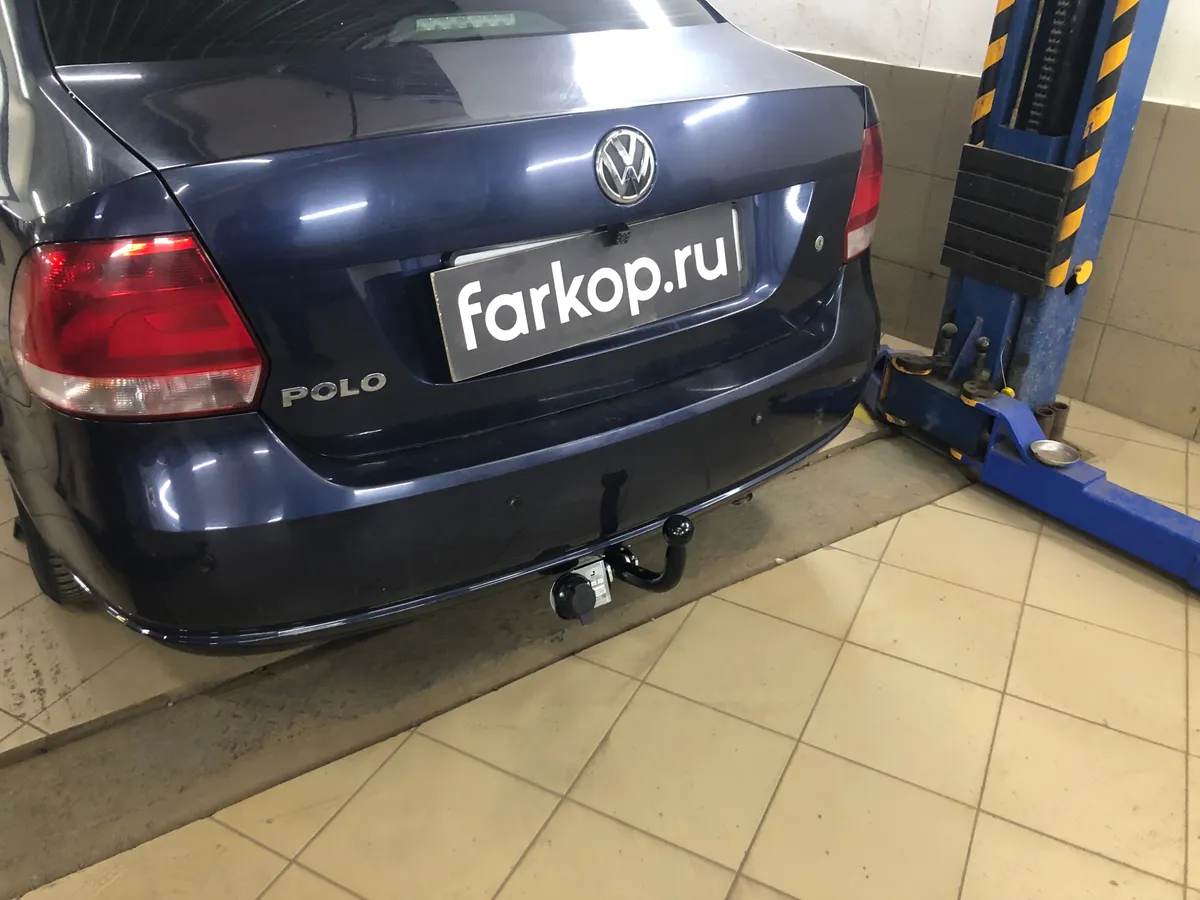 Фаркоп Лидер Плюс для Volkswagen Polo (седан) 2010-2020 V125-A в Краснодар Фаркоп Лидер Плюс для Volkswagen Polo (седан) 2010-2020 V125-A в Краснодар