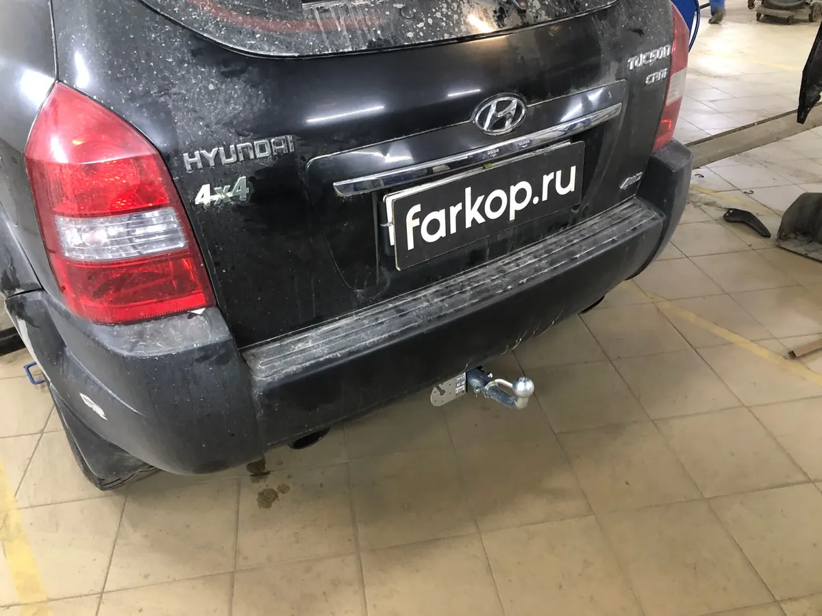Фаркоп Лидер Плюс для Hyundai Tucson 2004-2010 H204-BA в Краснодар Фаркоп Лидер Плюс для Hyundai Tucson 2004-2010 H204-BA в Краснодар