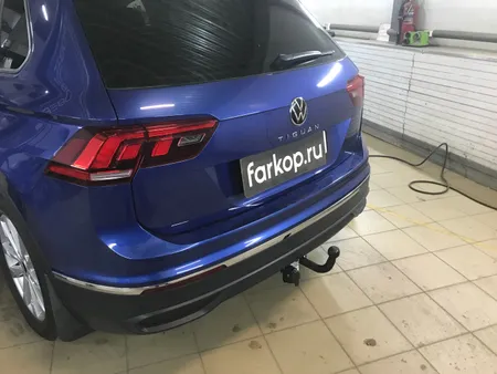 Фаркоп Лидер Плюс для Volkswagen Tiguan 2017- V123-A в Краснодар