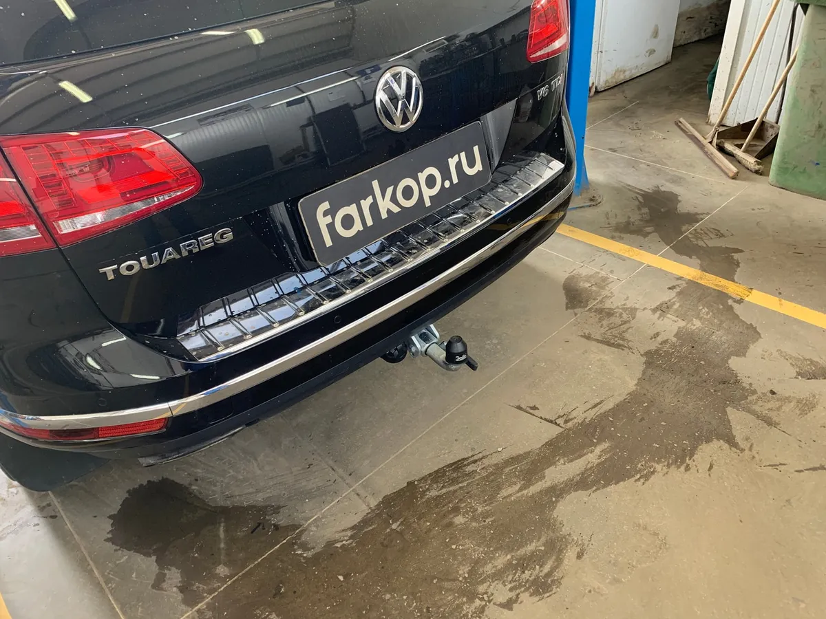 Фаркоп Galia для Volkswagen Touareg 2010-2018 V052C в Краснодар Фаркоп Galia для Volkswagen Touareg 2010-2018 V052C в Краснодар