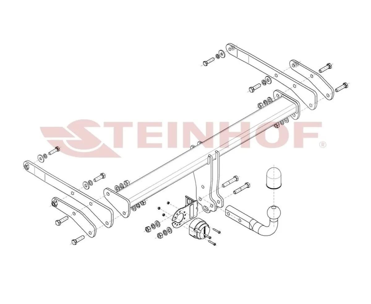 Фаркоп Steinhof для Audi Q5 2026- A-111 в Краснодар
