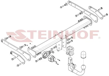 Фаркоп Steinhof для Audi Q5 2026- A-112 в Краснодар
