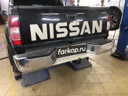 Фаркоп Лидер Плюс для Nissan NP300 2008-2015, (для а/м со ступенькой, без ступеньки) Арт. N113-A N113-A в Краснодар