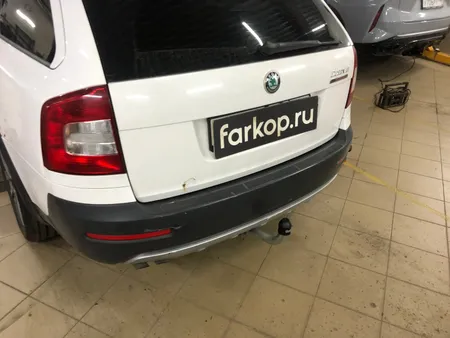 Фаркоп Galia для Skoda Octavia (лифтбек, универсал, вкл. Scout) 2005-2013 S086A в Краснодар