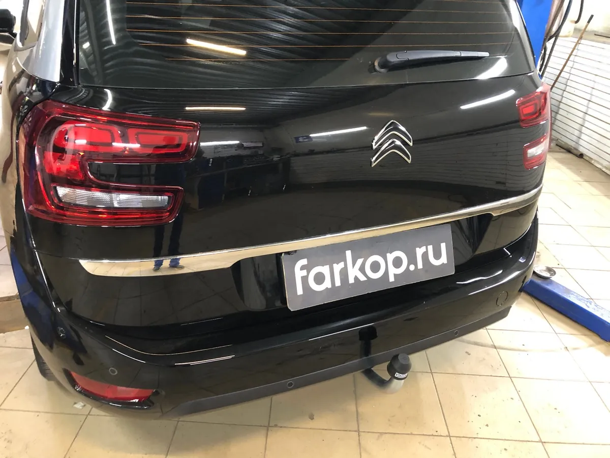 Фаркоп Galia для Citroen C4 Spacetourer, Grand SpaceTourer 2018- C068A в Краснодар