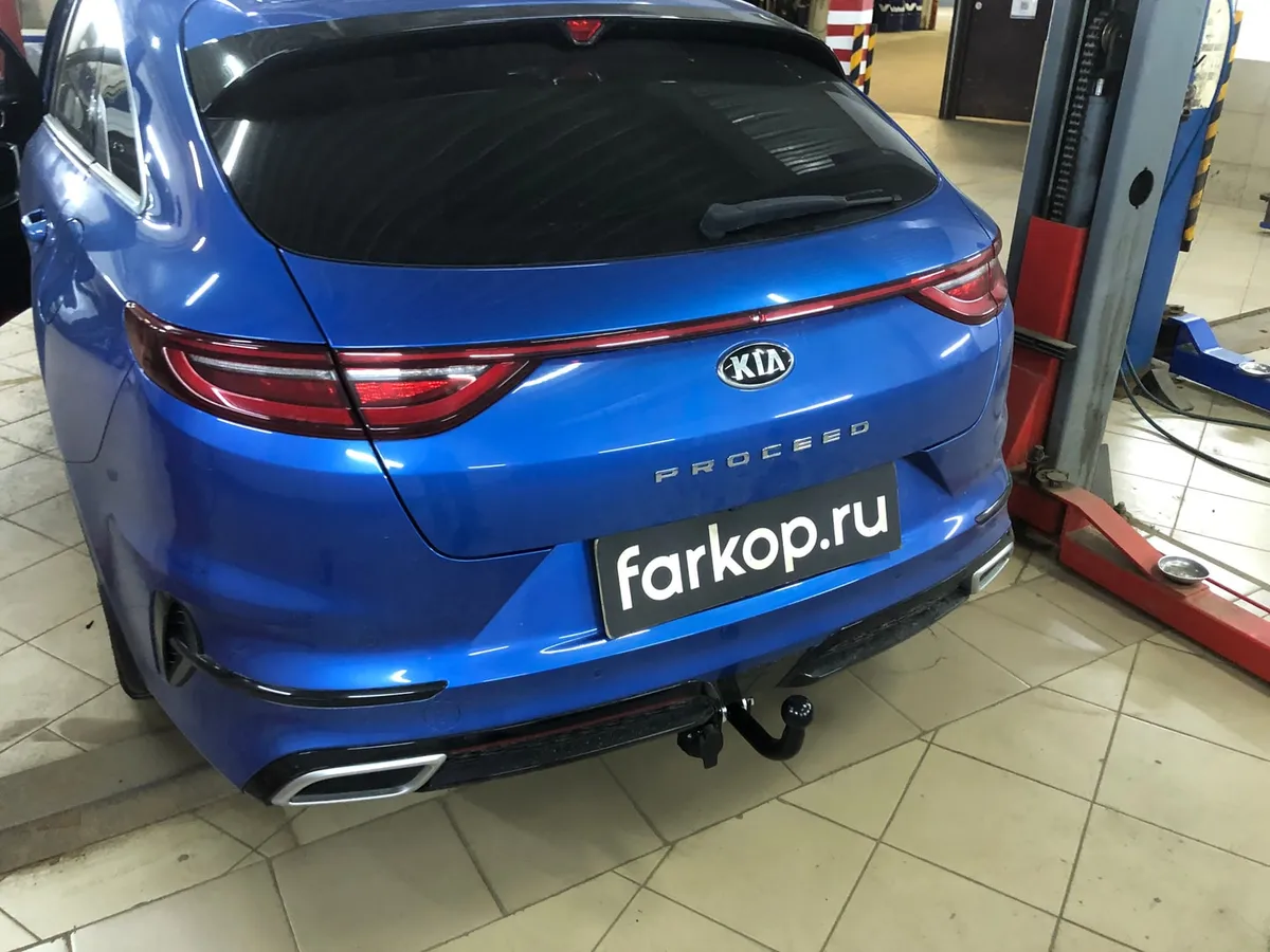 Фаркоп Лидер Плюс для Kia ProCeed (универсал) 2018- K125-A в Краснодар