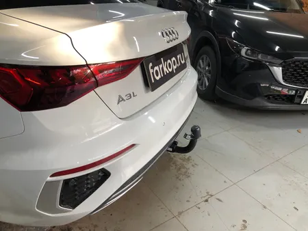 Фаркоп Steinhof для Audi A3 (седан, хетчбек) 2020- Арт. A-126 A-126 в Краснодар