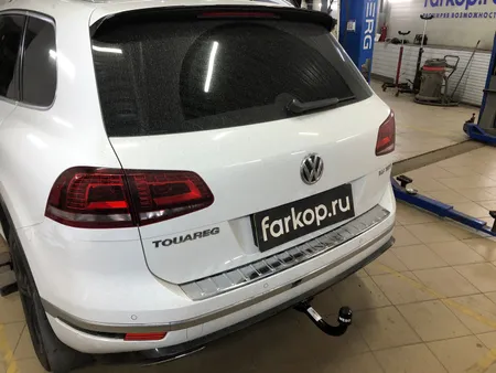 Фаркоп Oris для Volkswagen Touareg 2010-2018, кроме R-Line 3555-D2 в Краснодар