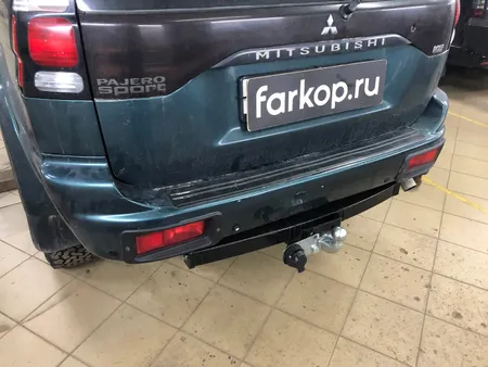 Фаркоп Лидер Плюс для Mitsubishi Pajero Sport 1998-2008 M107-F в Краснодар